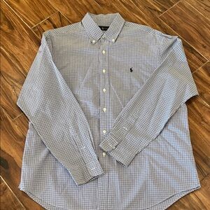 Men’s Long Sleeve Ralph Lauren Button Up